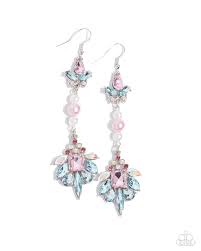 Paparazzi Accessories - Considerable Captivation -Multi Colored Earrings