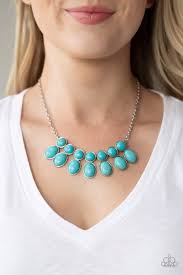 Paparazzi Accessories - Environmental Impact - Blue Necklace