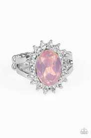 Paparazzi Accessories - Iridescently Illuminated - Pink Ring