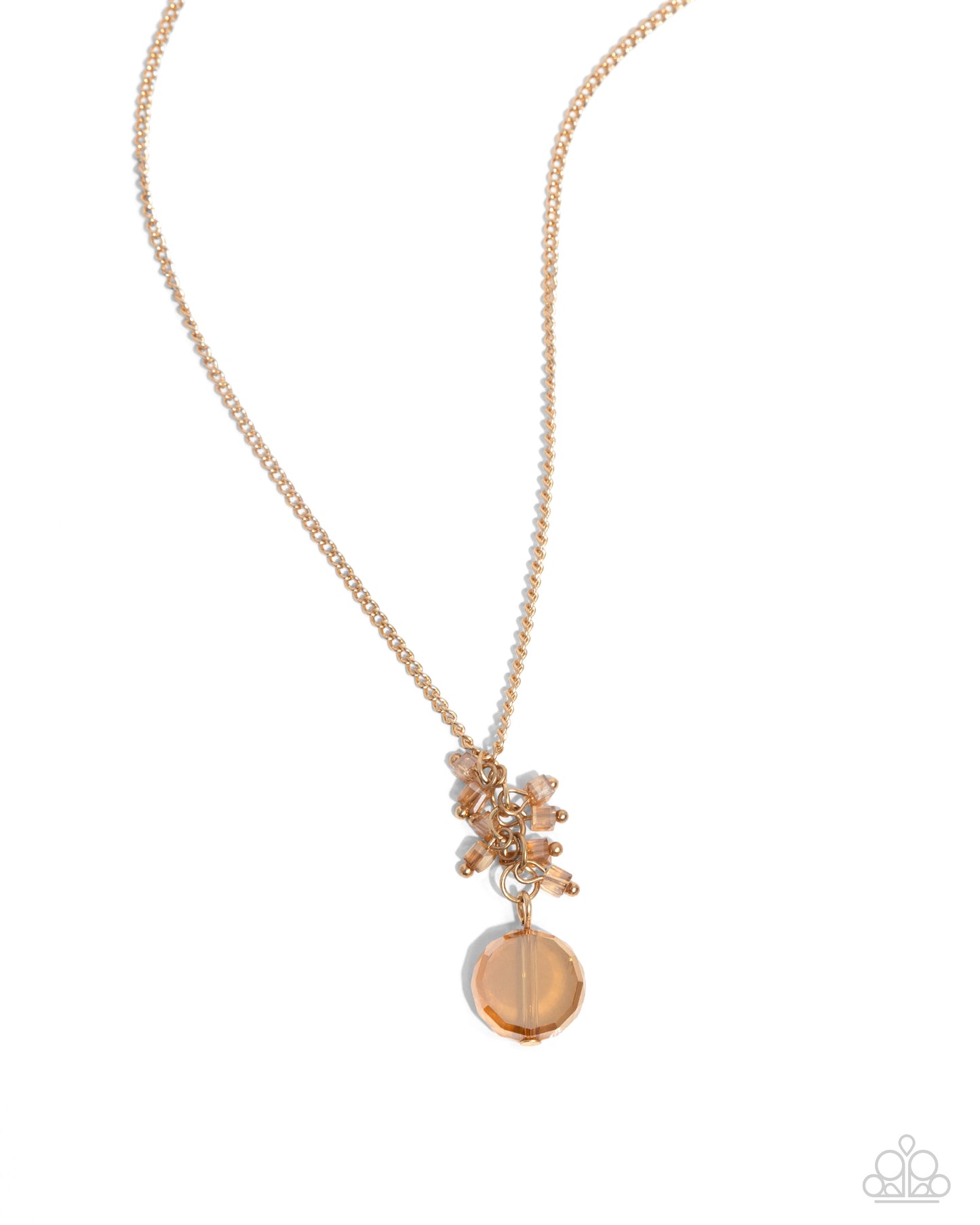 Paparazzi Accessories - Clustered Candescence- Gold Necklace