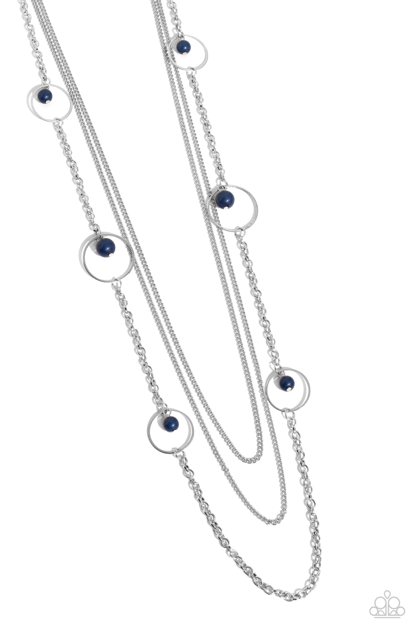 Paparazzi Accessories - Collectively Carefree - Blue Necklace