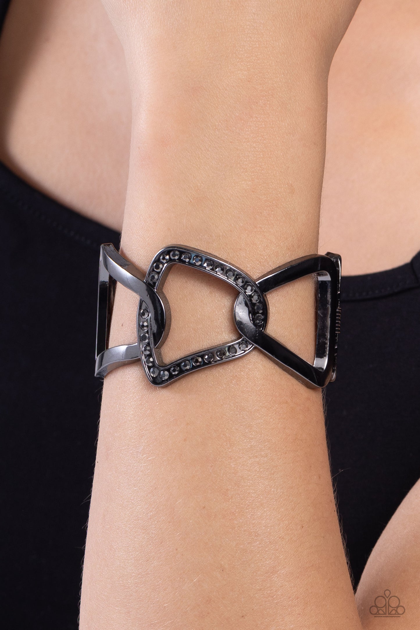 Paparazzi Accessories - Alternative Attitude - Gunmetal Bracelet