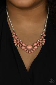 Paparazzi  Accessories - Secret GARDENISTA - Pink Necklace