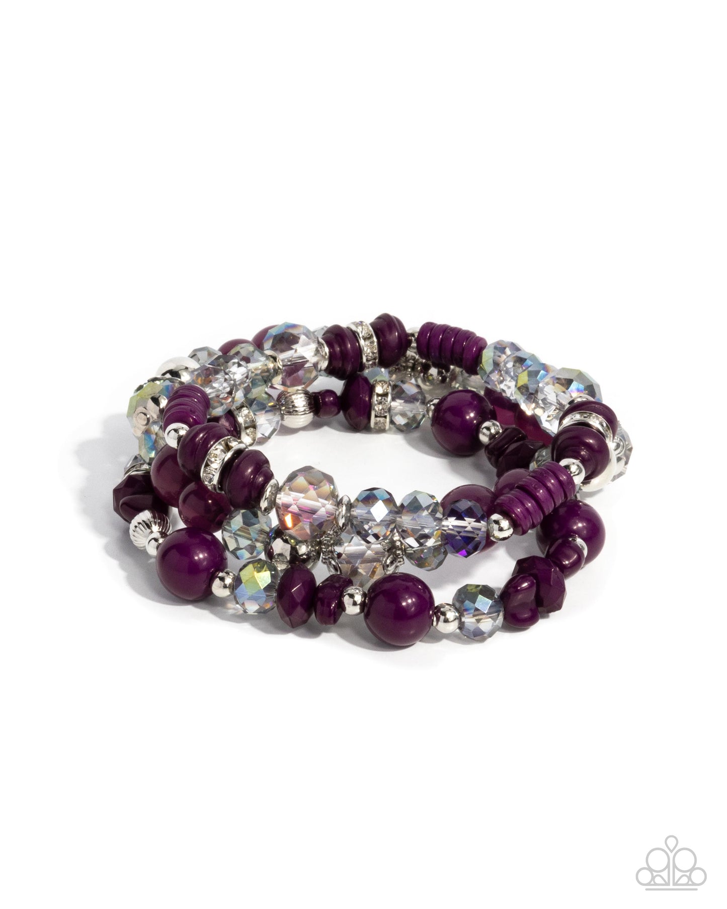 Paparazzi Accessories - Complimentary Chic - Purple Bracelet