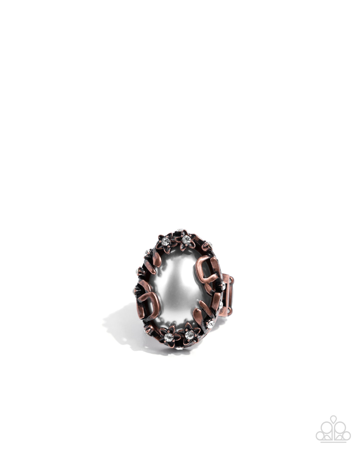 Paparazzi Accessories - Flashy Frenzy - Copper Ring