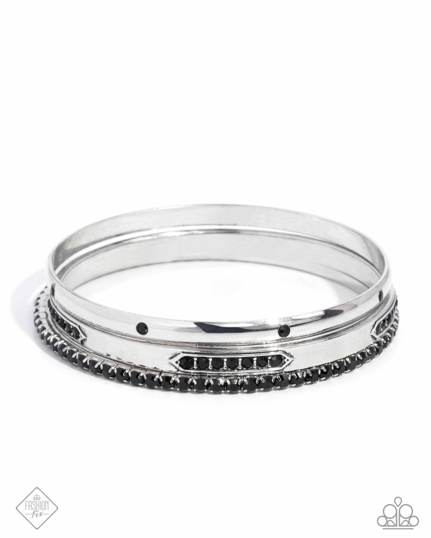 Paparazzi Accessories - Vicious Value - Black Bracelet