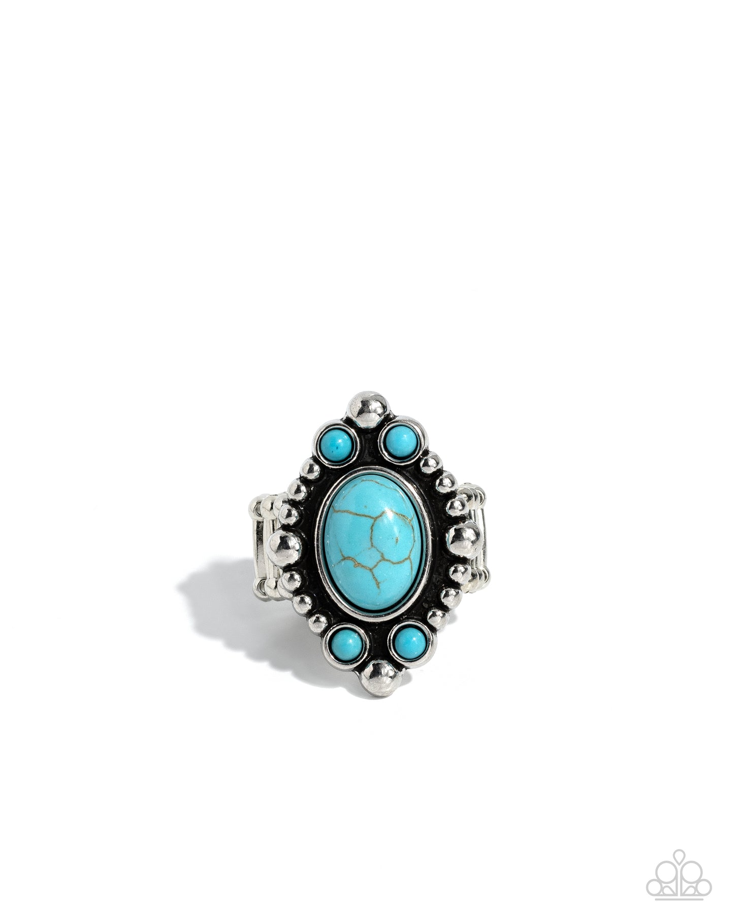 Paparazzi Accessories - Cactus Corral - Blue Ring