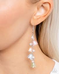 Paparazzi Accessories - Snow Drops - Multi Colored Earring