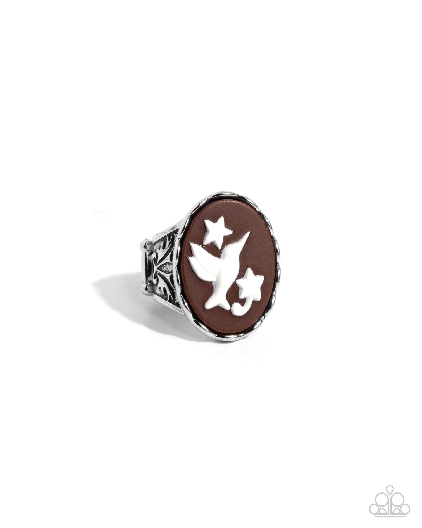 Paparazzi Accessories - FOWL Language - Brown Ring