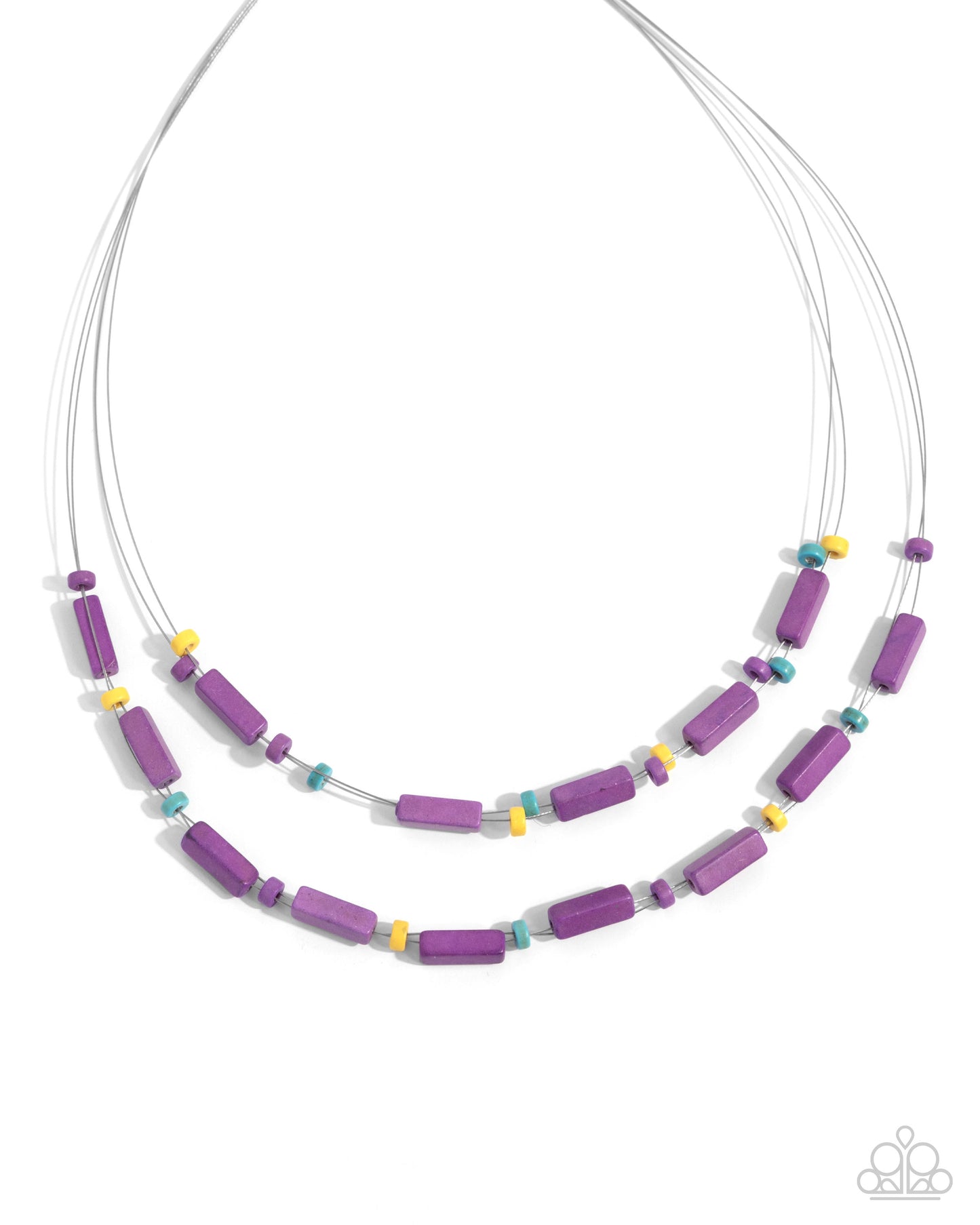 Paparazzi Accessories - Earthy Extrovert - Purple Necklace