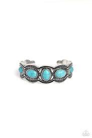 Paparazzi  Accessories - World Traveler - Blue Bracelet