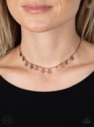 Paparazzi  Accessories - On My CHIME - Copper Necklace