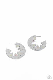 Paparazzi  Accessories - Starry Sensation - Multi Colored Earrings