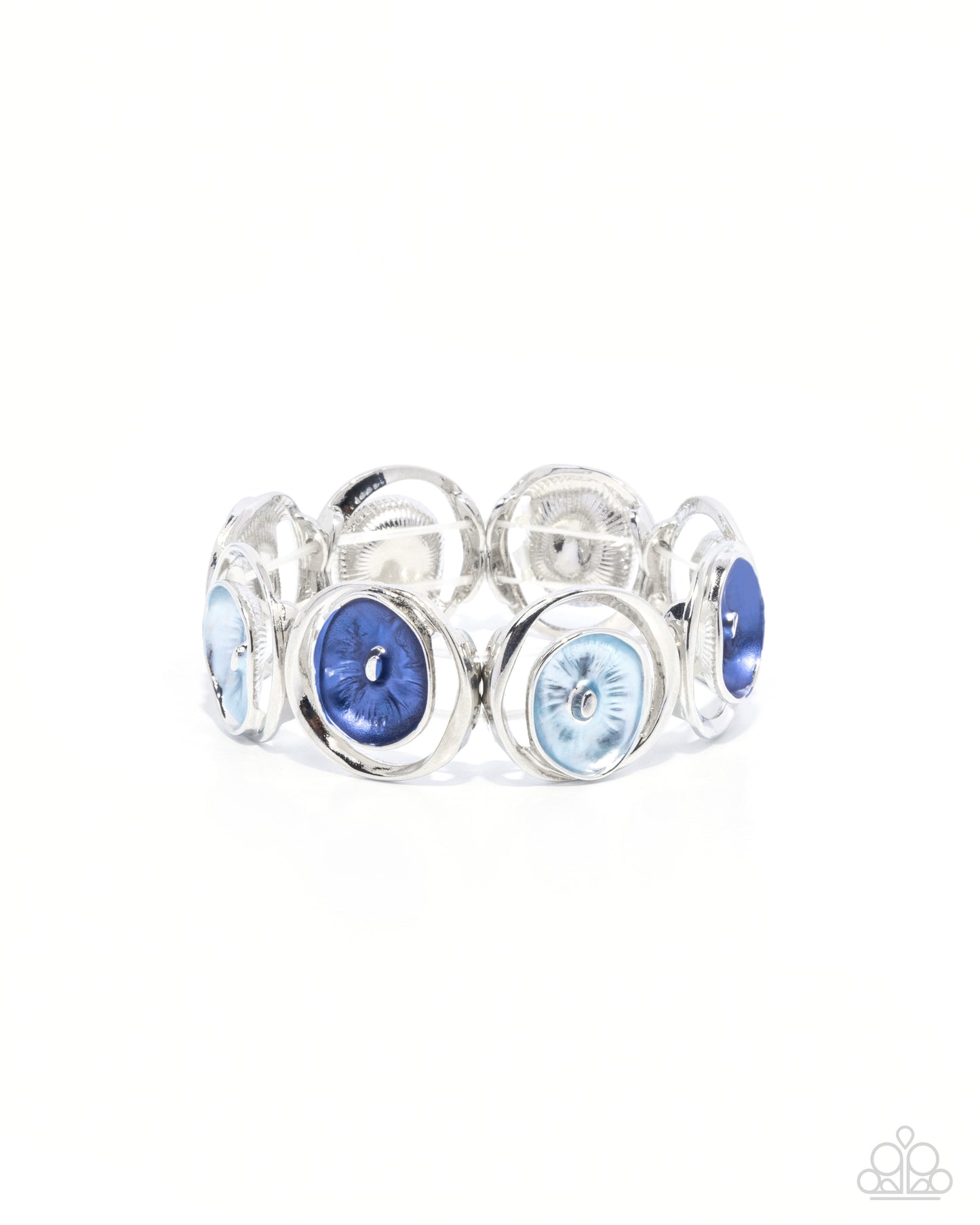 Paparazzi Accessories - Painted Promise - Blue Bracelet