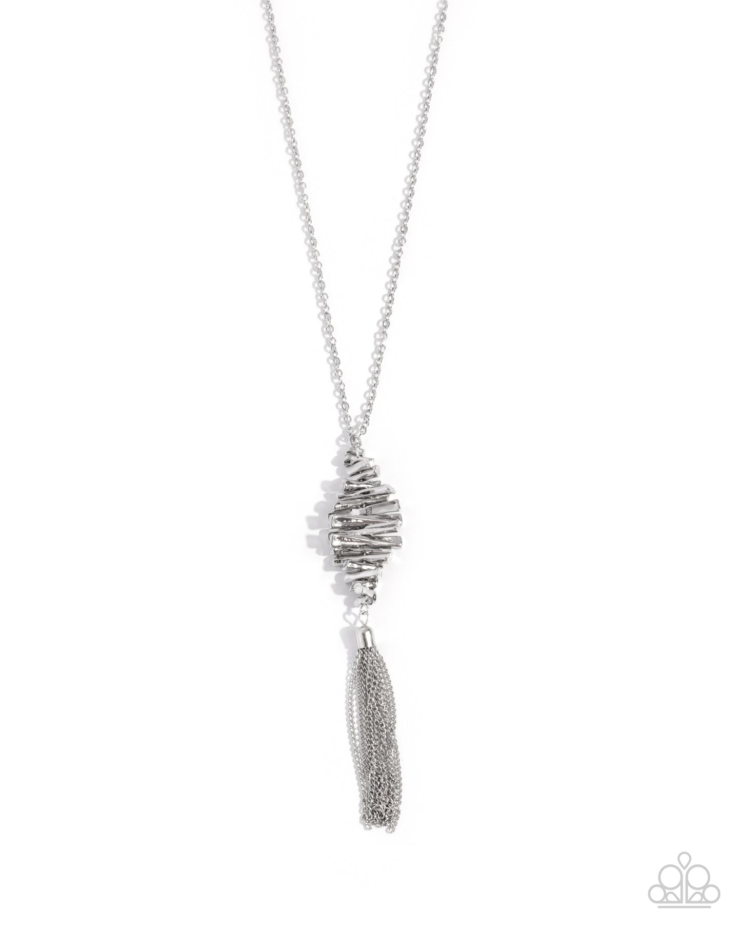 Paparazzi Accessories - Logging Off - Silver Necklace