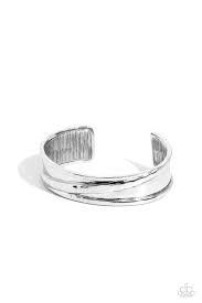 Paparazzi  Accessories - Real Slick - Silver Bracelet