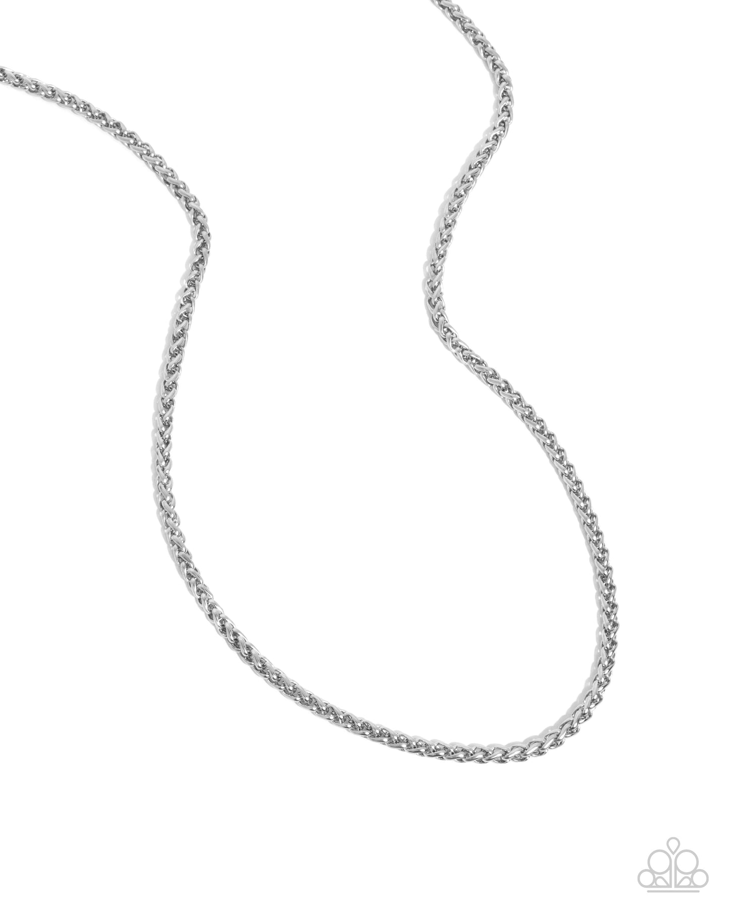 Paparazzi Accessories - Complicated Chain - Silver Necklace