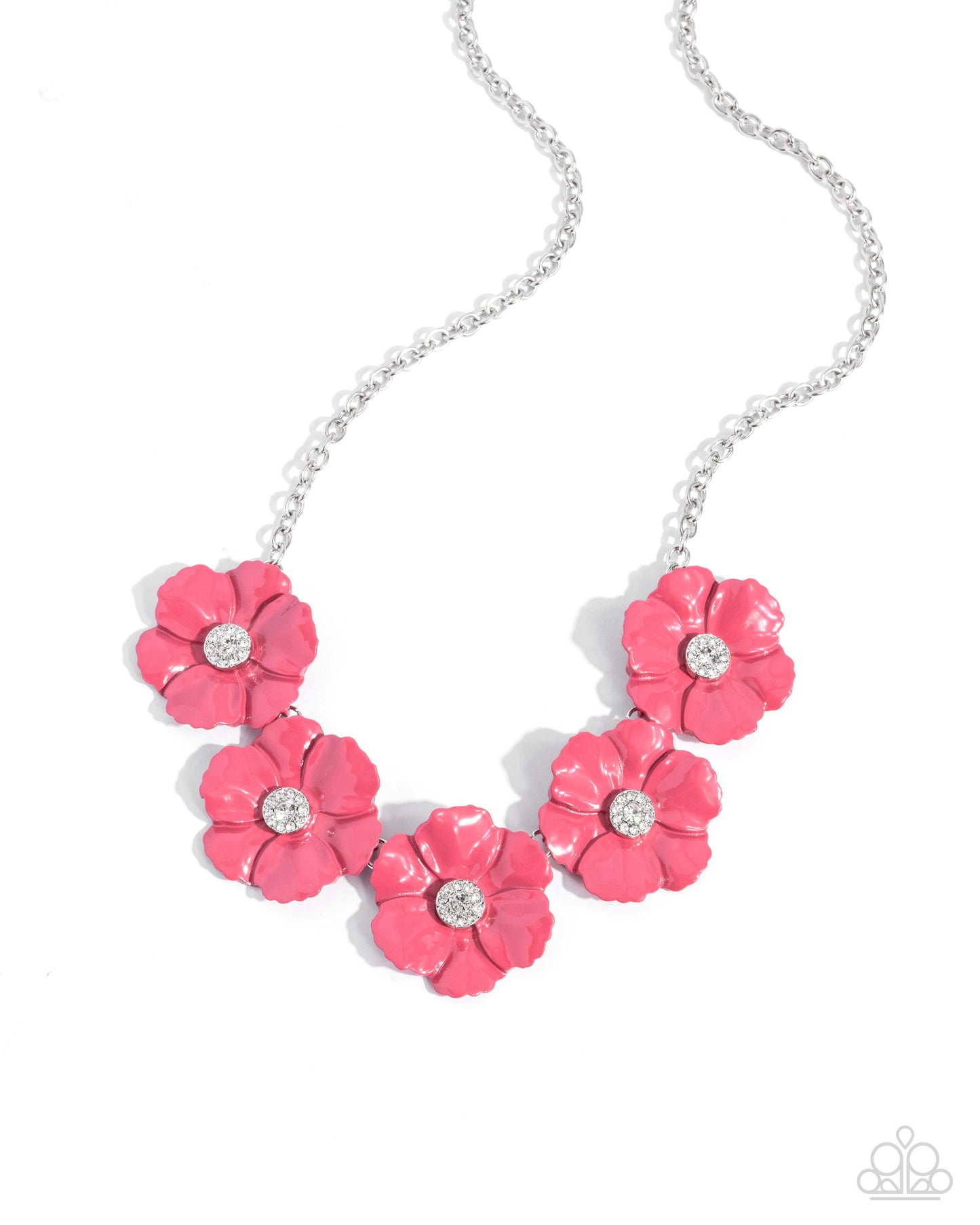 Paparazzi Accessories - Floral Favor - Pink Necklace