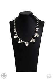 Paparazzi  Accessories - Toast To Perfection - White Necklace