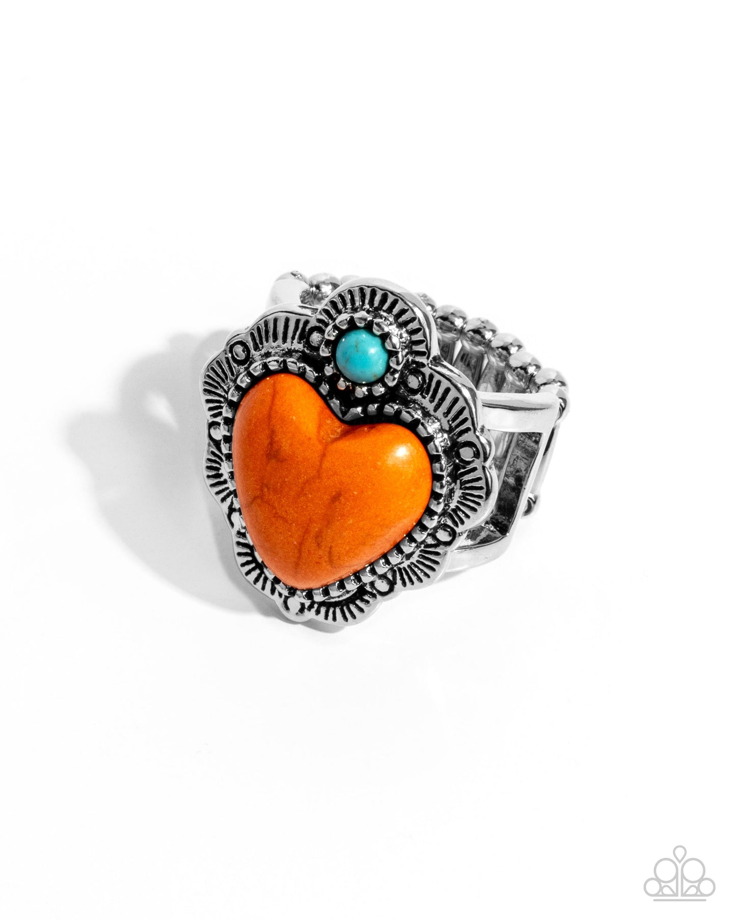 Paparazzi Accessories - Texas Ranger - Orange Ring