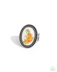 Paparazzi Accessories - Handmade Heaven - Orange Ring