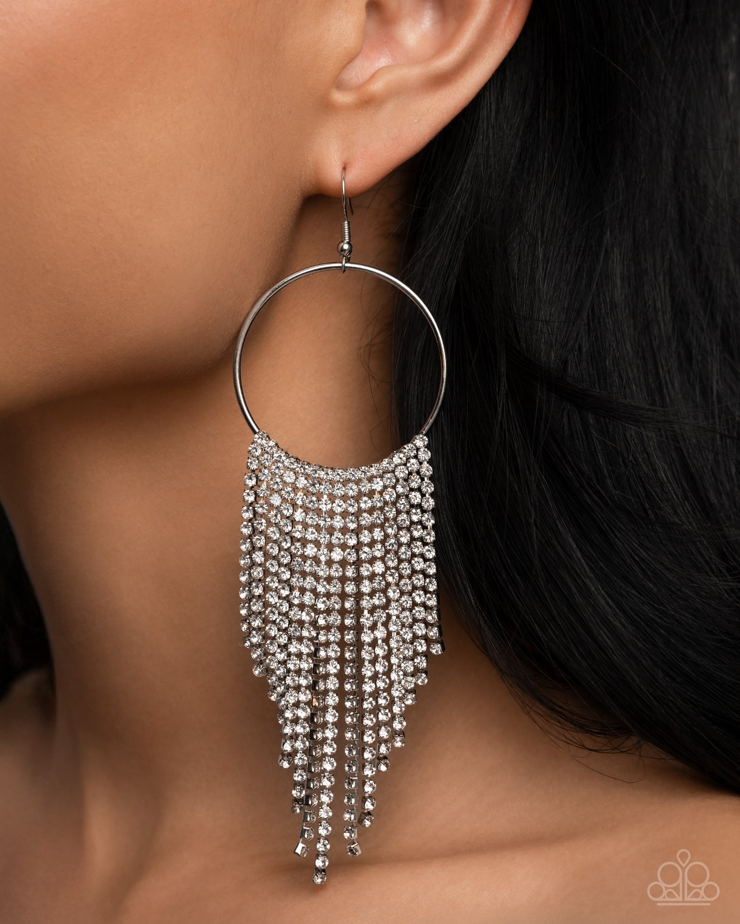 Paparazzi Accessories - Streamlined Shimmer Earrings