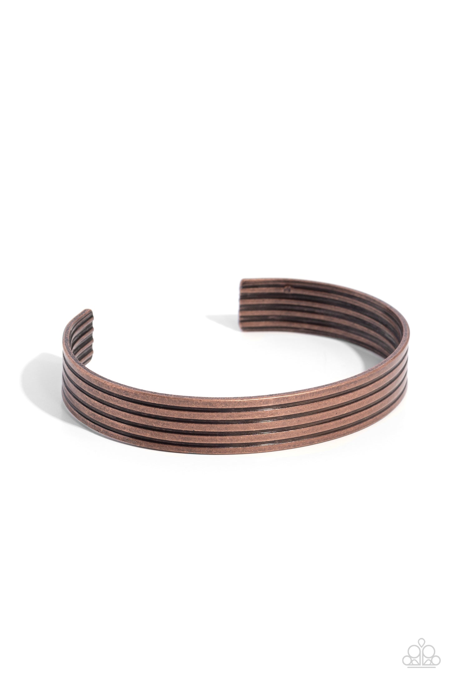 Paparazzi Accessories - Metro Lineman - Copper Bracelet