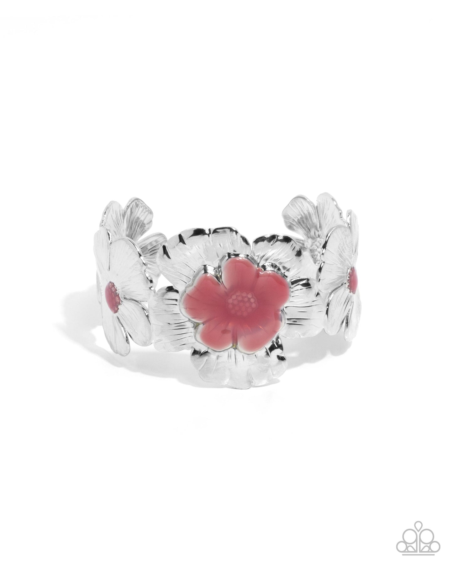 Paparazzi Accessories - Floral Foundation - Pink Bracelet