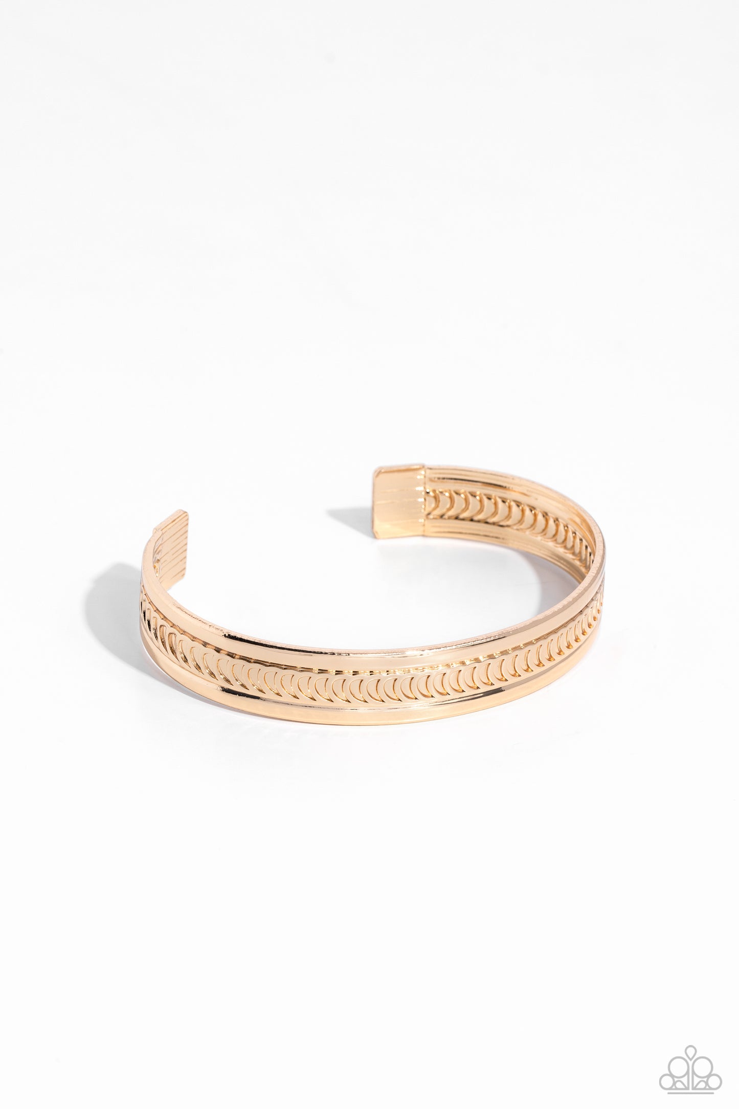 Paparazzi Accessories - Industrial Quest - Gold Bracelet