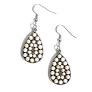 Paparazzi  Accessories - Rural Replica - White Earring