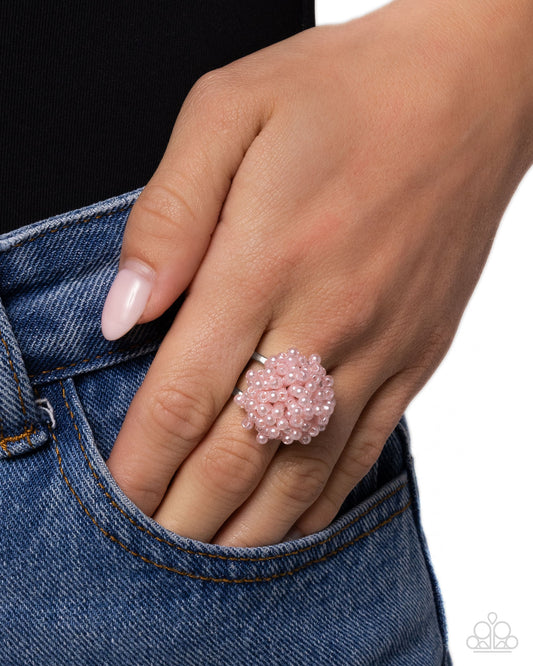 Paparazzi Accessories - Never Ending Style - Pink Ring