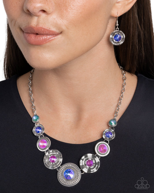 Paparazzi Accessories - Treasure Chest Couture - Multi Colored Necklace