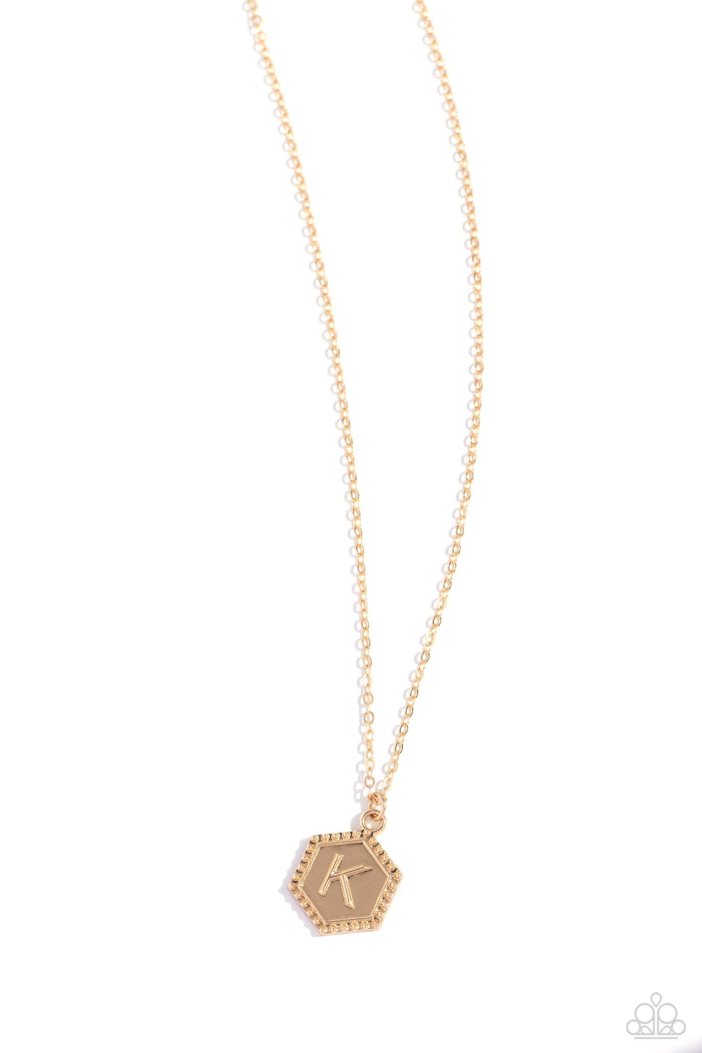 Paparazzi Accessories - Emblematic Elegance - Gold Necklace (K)