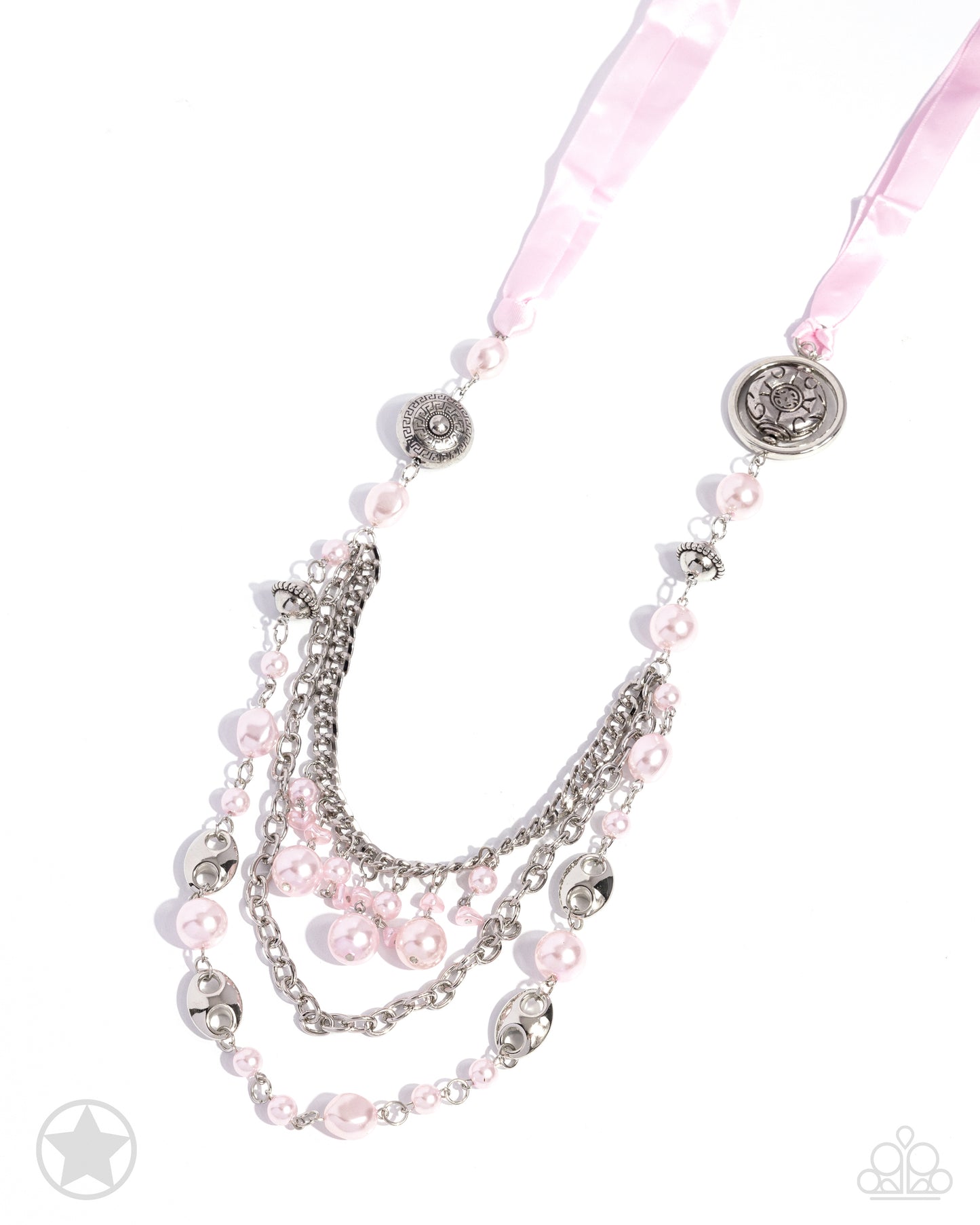 Paparazzi Accessories - All The Trimmings - Pink Necklace