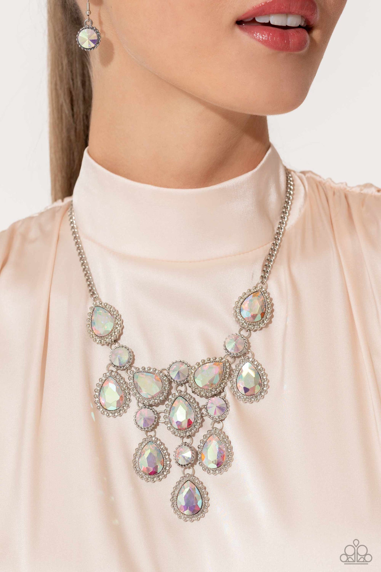 Paparazzi Accessories - Dripping In Dazzle - Multi Colored Necklace