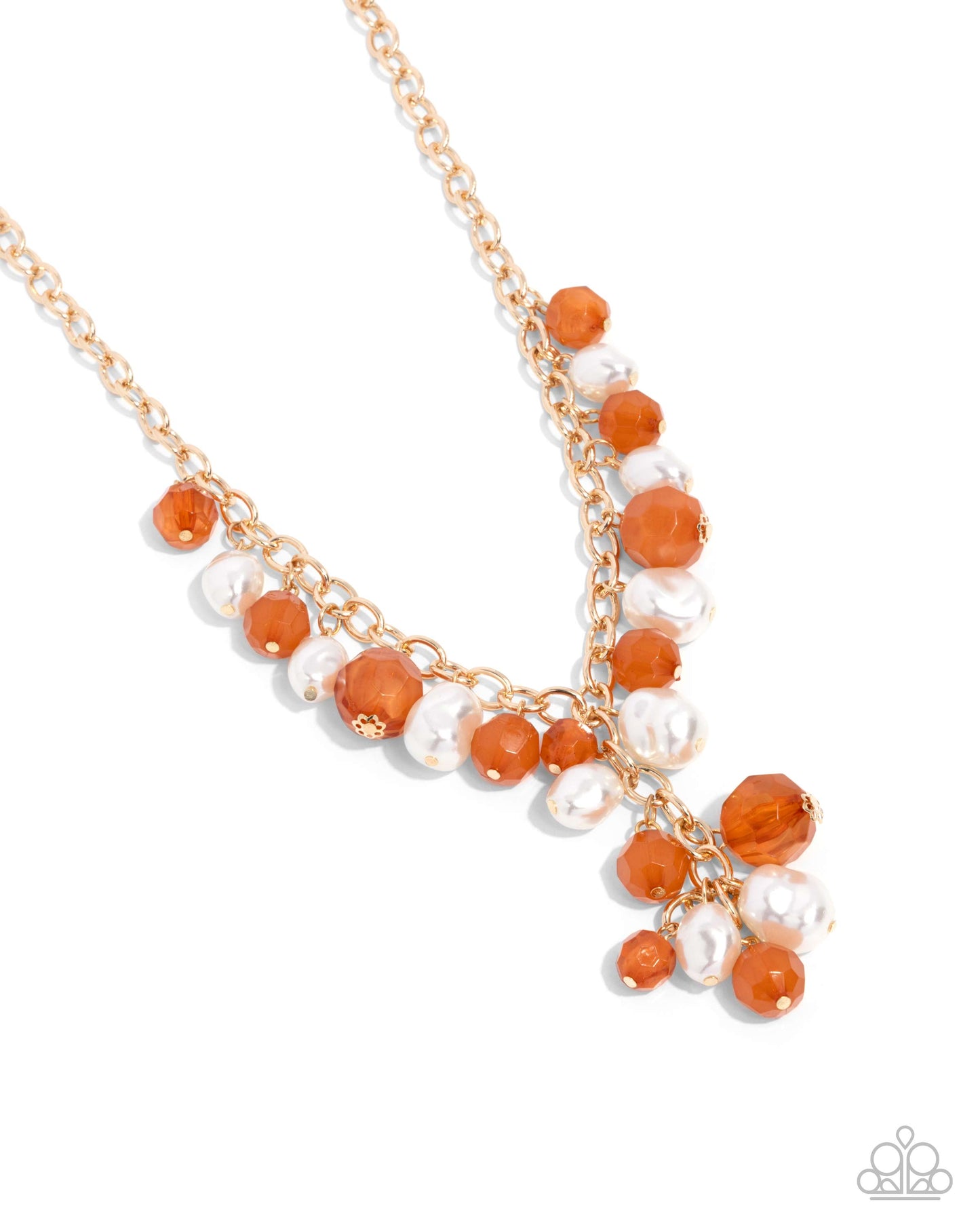 Paparazzi Accessories - Beehive Barrage - Orange Necklace