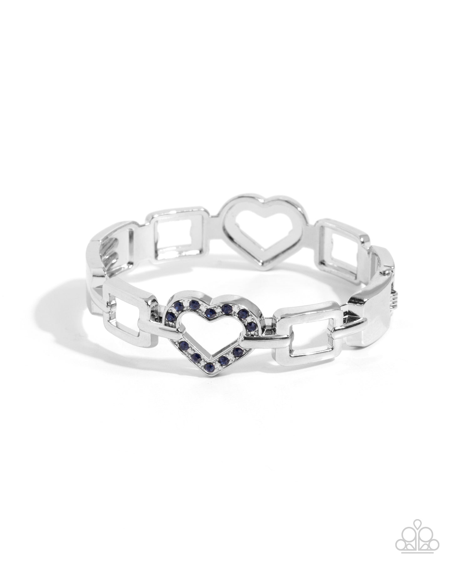 Paparazzi Accessories - Flashy Fondness - Blue Bracelet