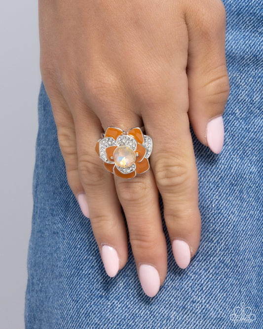 Paparazzi Accessories - Bridging Bling - Orange Ring