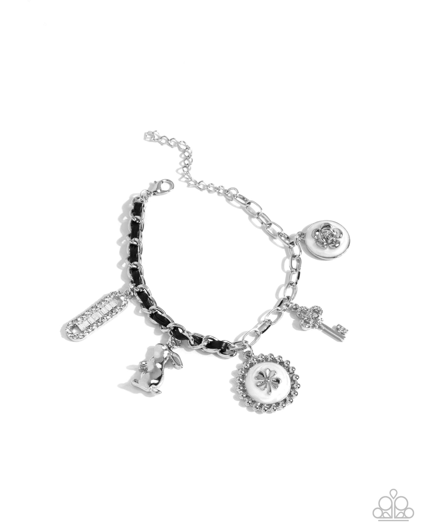 Paparazzi Accessories - Velveteen Rabbit - White Bracelet