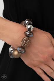 Paparazzi Accessories - All Cozied Up - Copper Bracelet