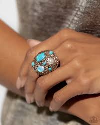 Paparazzi Accessories - Active Artistry - Blue Ring