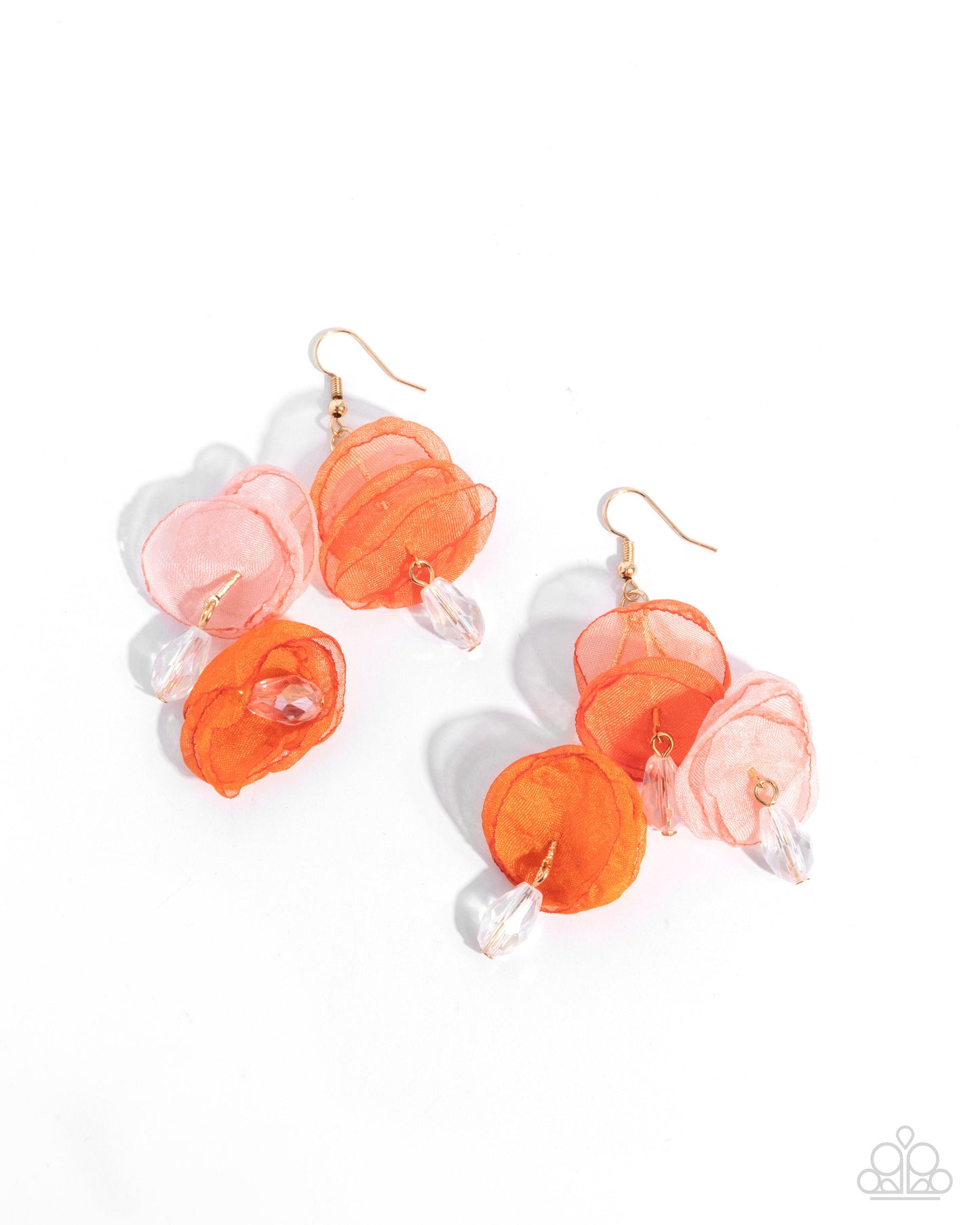 Paparazzi Accessories - Wonderland Welcome - Orange Earrings