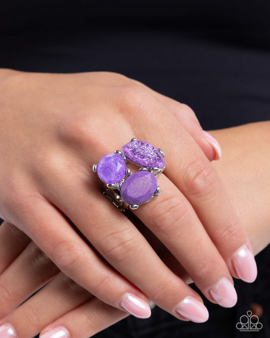 Paparazzi Accessories - Aha Moment - Purple Ring