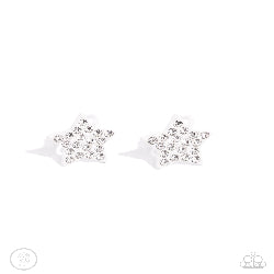 Paparazzi Accessories - Stellar Skill - White Earrings