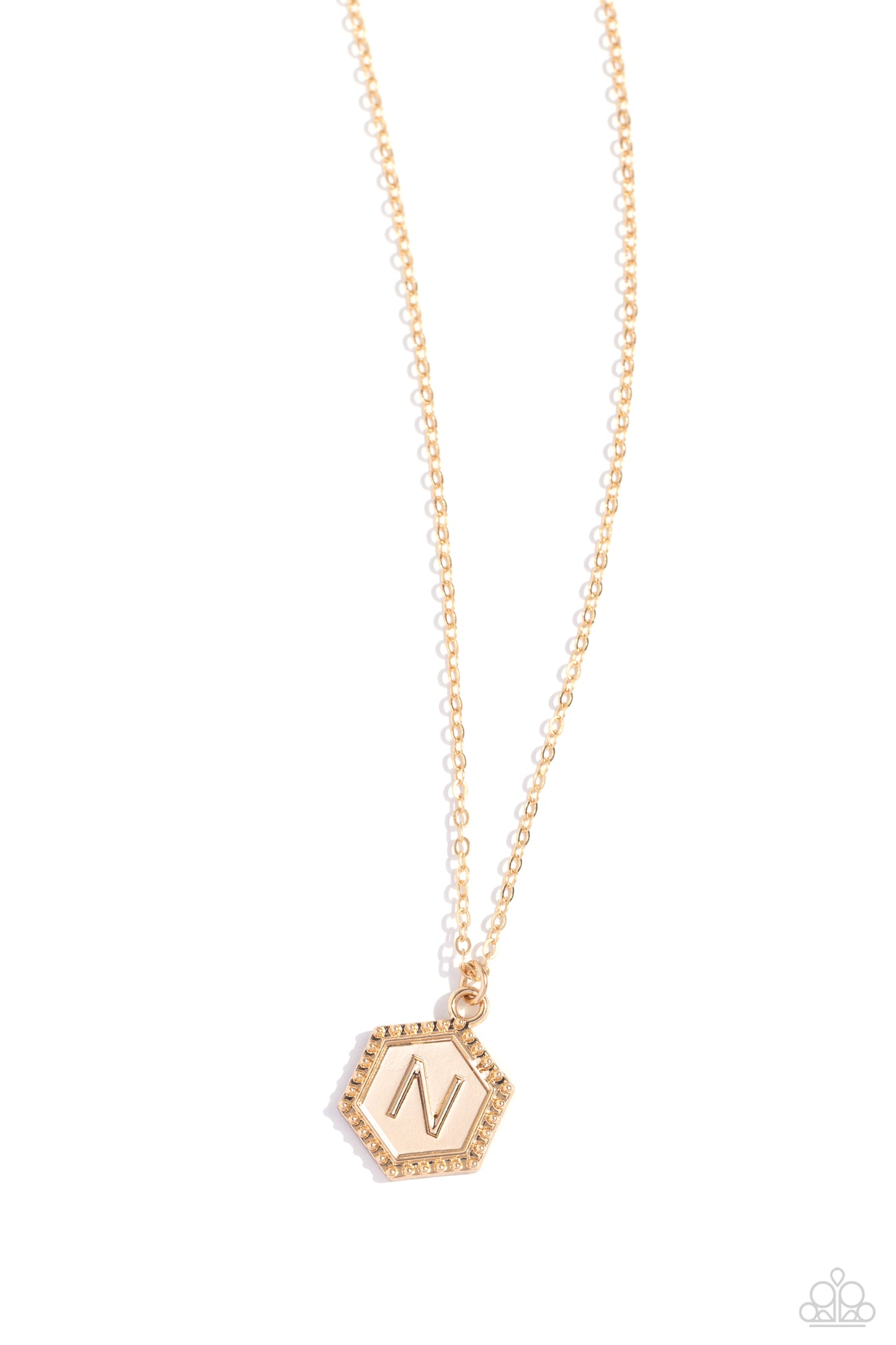 Paparazzi Accessories - Emblematic Elegance - Gold Necklace (N)