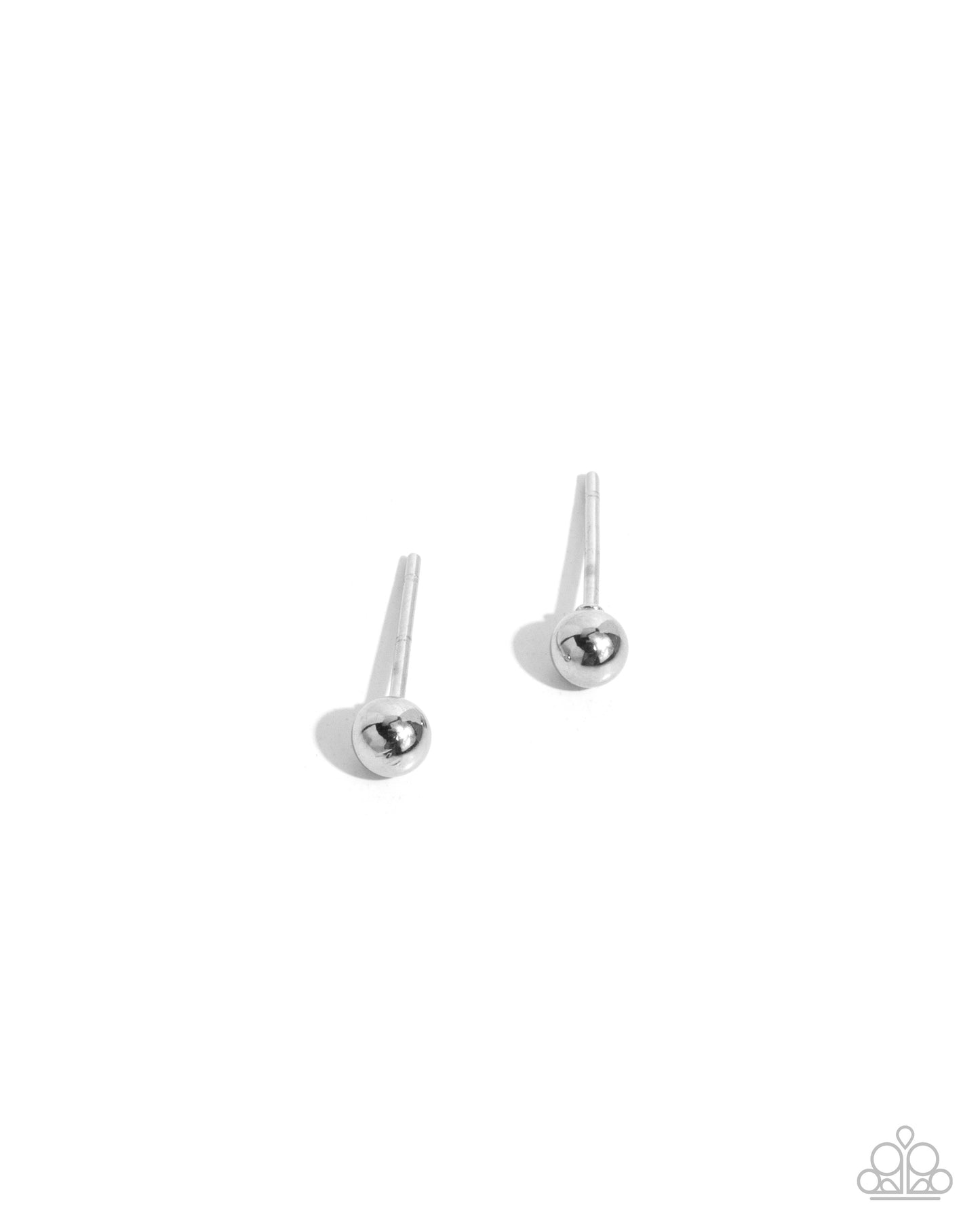 Paparazzi Accessories - Stainless Sass- Silver Earrings