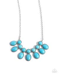 Paparazzi Accessories - Environmental Impact - Blue Necklace