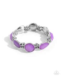 Paparazzi Accessories - In All The BRIGHT Places - Purple Bracelet