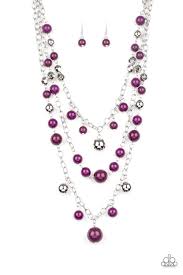 Paparazzi  Accessories - The Partygoer - Purple Necklace