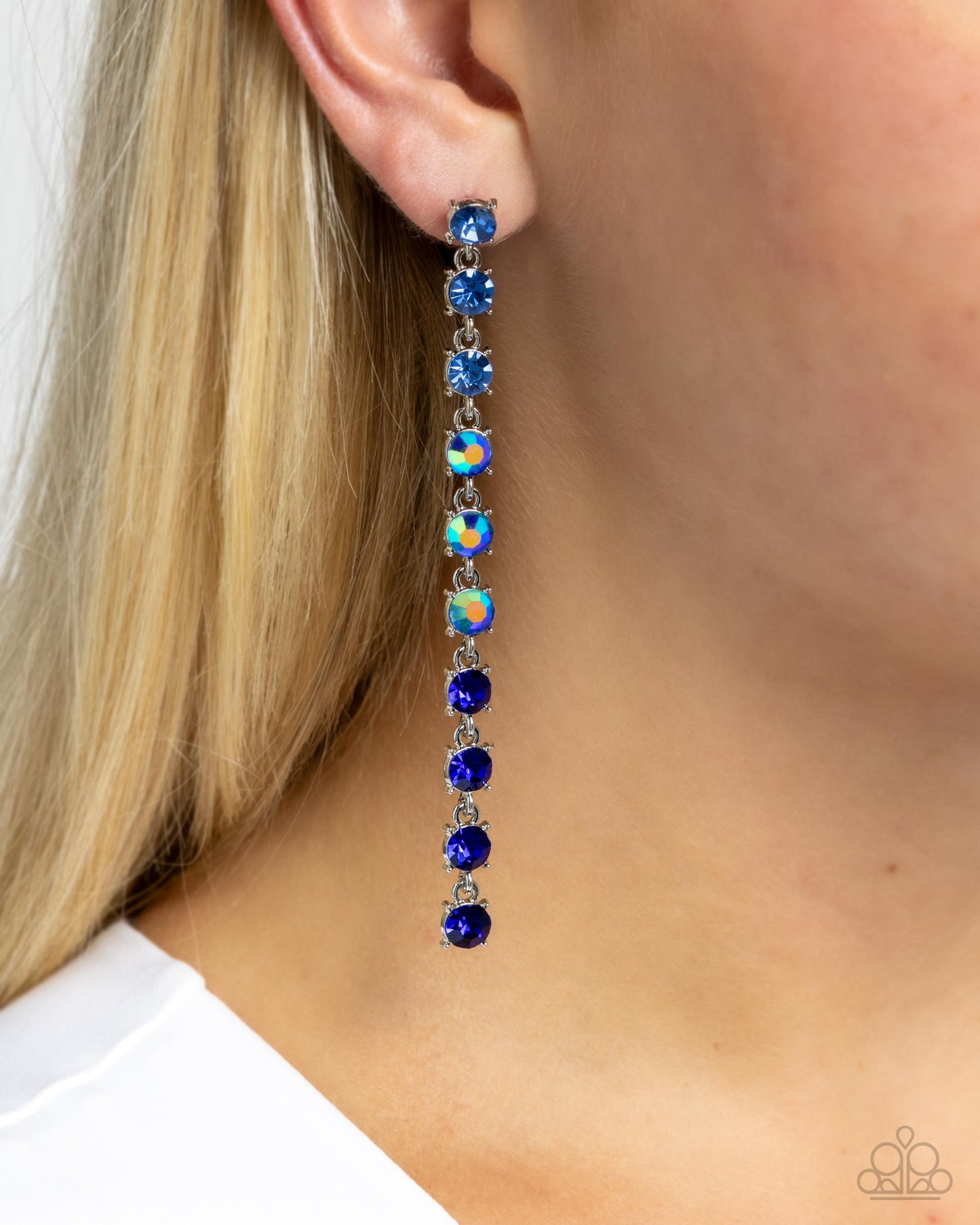 Paparazzi Accessories - Opulent Ombré - Blue Earring